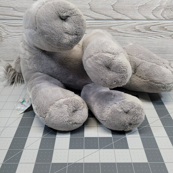 RARE Build A Bear Plush Rhino Rhinoceros St Louis Zoo Animal BAB Vintage - Picture 9 of 12